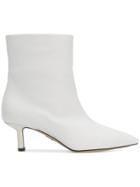 Paul Andrew Pointed Low-heel Boots - White