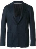 Z Zegna Casual Single-breasted Blazer - Multicolour