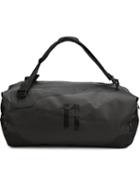 11 By Boris Bidjan Saberi Reflective Logo Duffle Bag, Black, Polyurethane