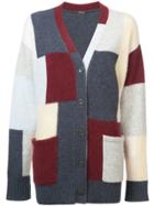 Adam Lippes Colour-block Fitted Cardigan - Multicolour