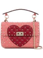 Valentino Valentino Garavani Rockstud Tropical Shoulder Bag - Pink &