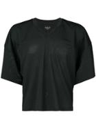 Fear Of God Cropped V-neck Manuel T-shirt - Black
