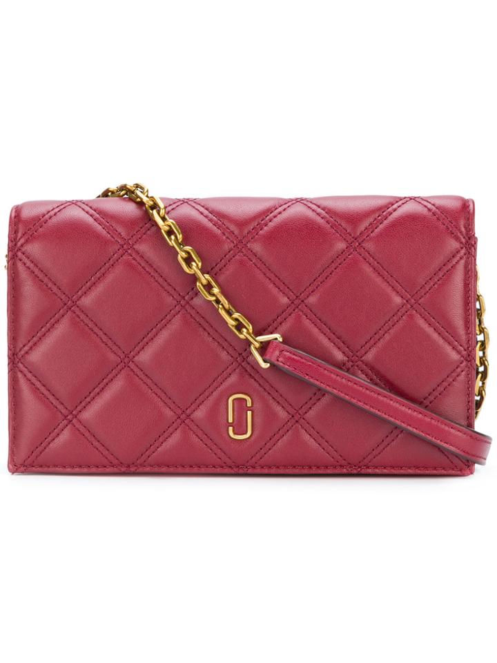 Marc Jacobs Quilted Shoulder Bag - Red