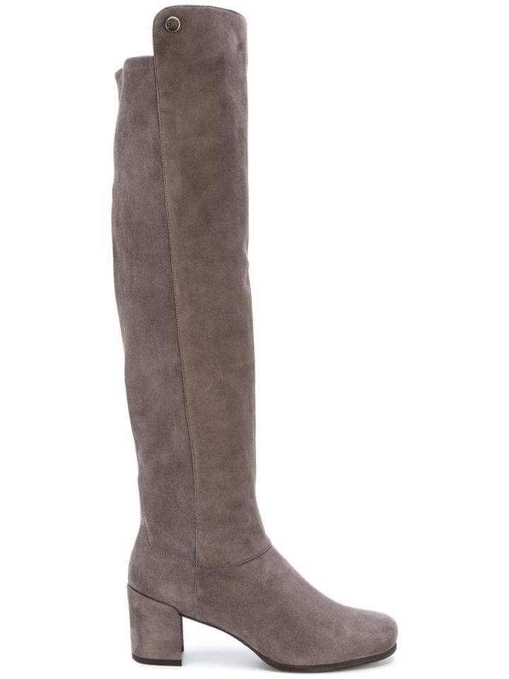 Stuart Weitzman Knee Length Boots - Grey