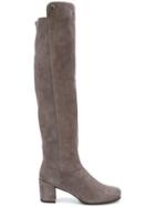 Stuart Weitzman Knee Length Boots - Grey