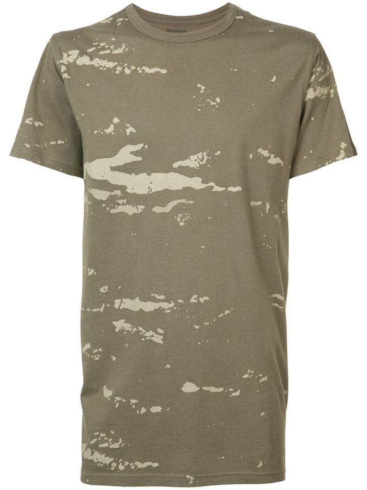 Maharishi - Camouflage T-shirt - Men - Cotton - M, Green, Cotton