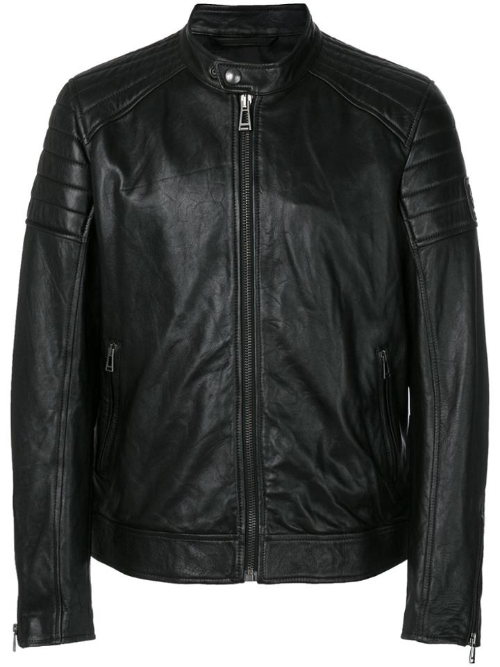 Belstaff Northcott Leather Jacket - Black