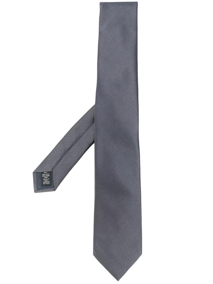 Ermenegildo Zegna Sheen Tie - Grey