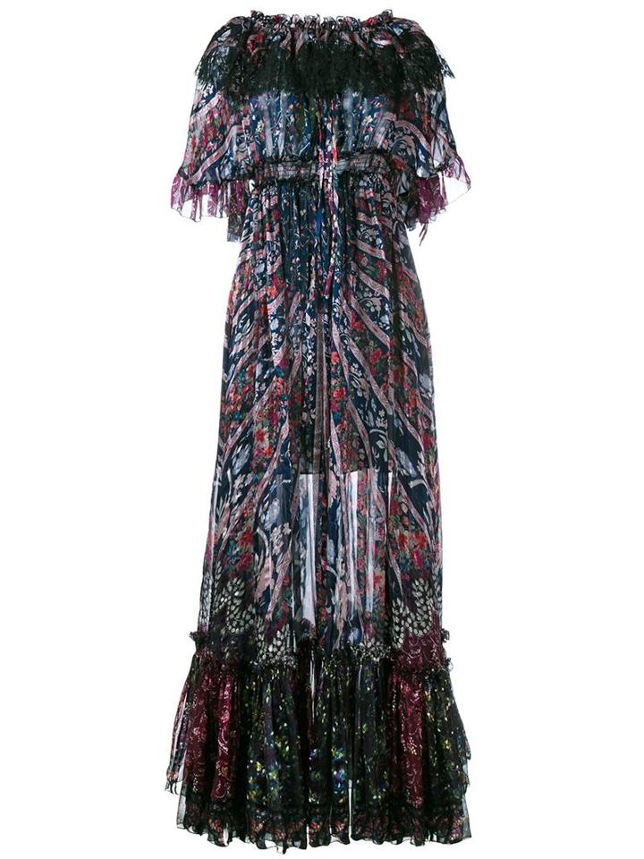 Etro Isadora Off-shoulder Silk Dress