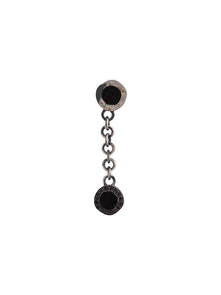 Guidi Pendant Gemc Earrings - Silver