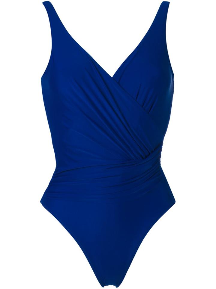 Lygia & Nanny Wrap Swimsuit - Blue