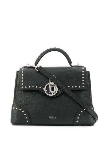 Mulberry Mini Seaton Studded Tote - Black