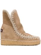 Mou Woven Boot - Neutrals