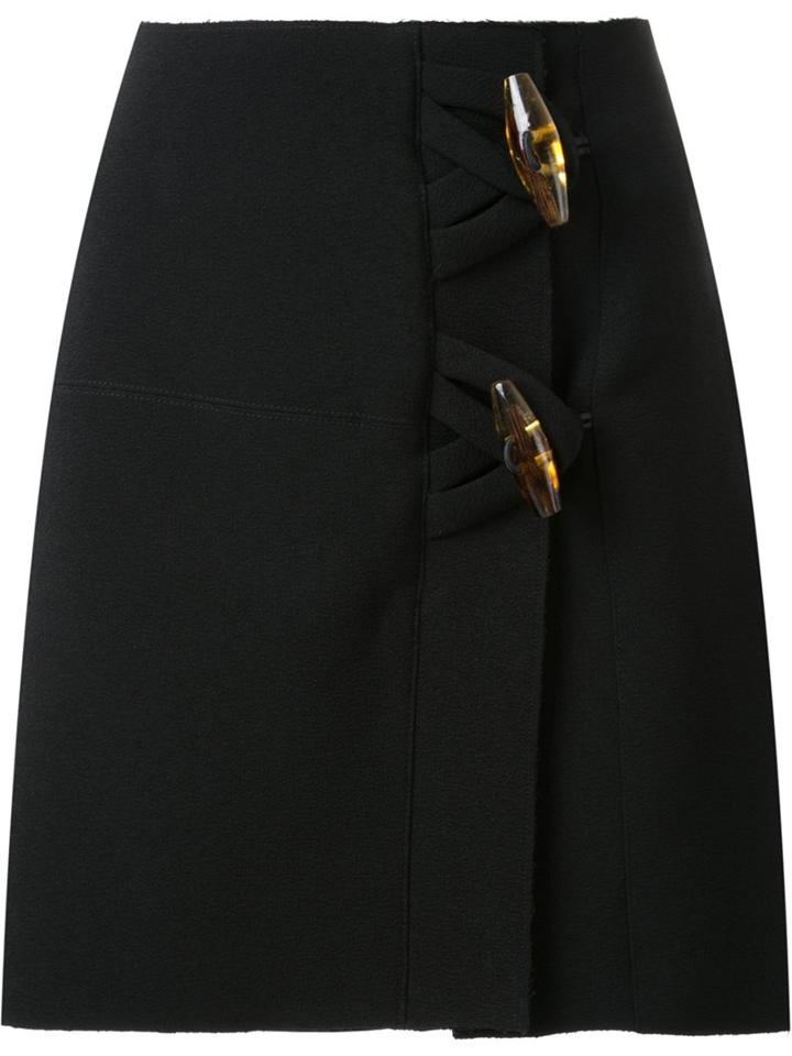 Christopher Esber Dual-knot Mini Skirt