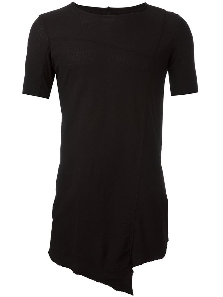 Masnada Long T-shirt, Men's, Size: Xl, Black, Cotton