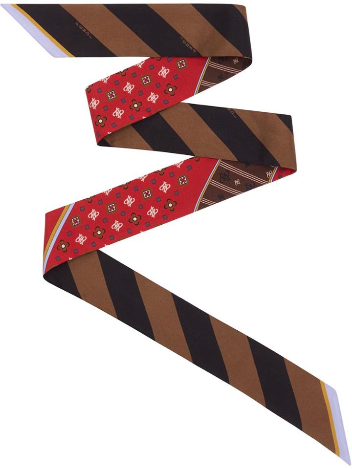 Fendi Silk Wrappy Scarf - Red