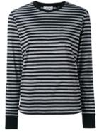 Vis A Vis Striped Top - Black