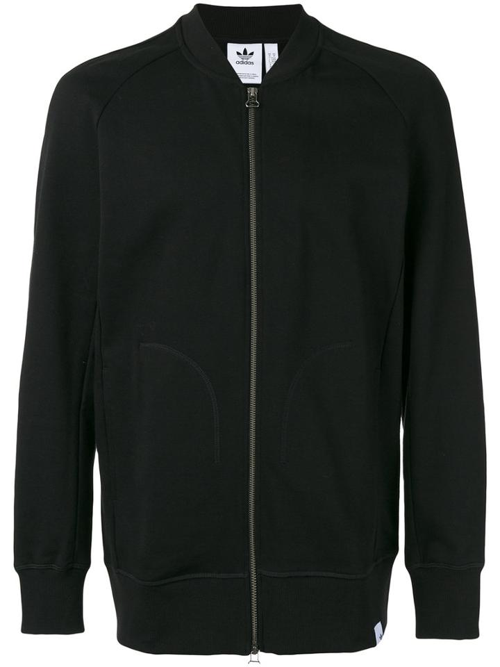 Adidas Originals - Classic Bomber Jacket - Men - Cotton - M, Black, Cotton