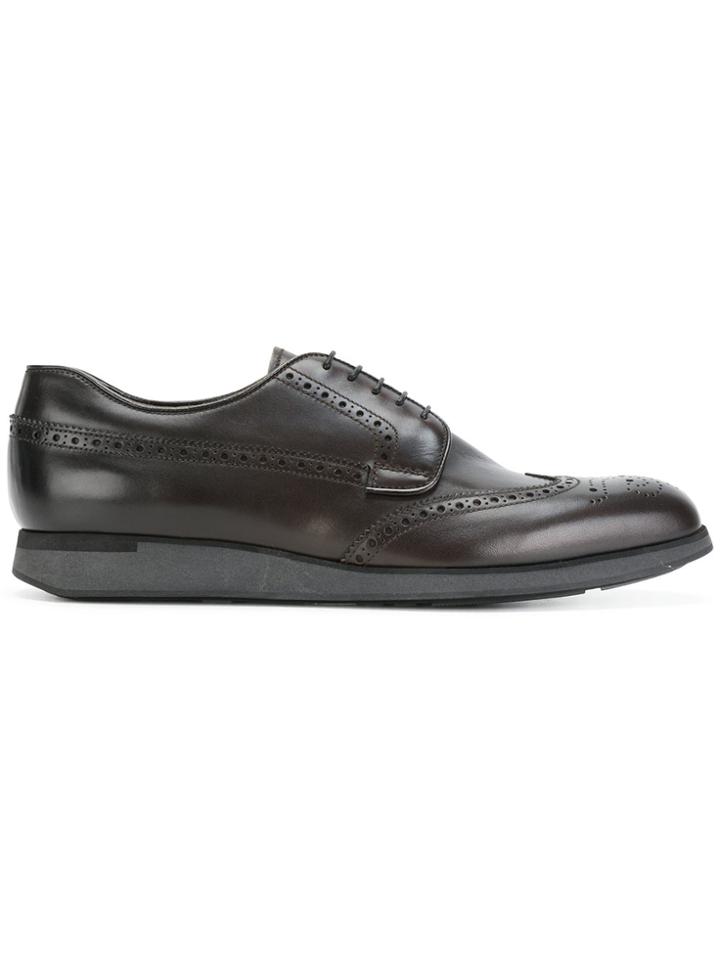Church's Wedge Sole Derby Shoes - Brown