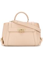 Salvatore Ferragamo Medium Sofia Tote - Nude & Neutrals