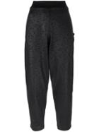 Nike Cropped Trousers, Women's, Size: Large, Black, Polyester/spandex/elastane