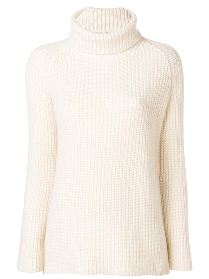 Borgo Asolo Chunky Knit Jumper - White