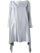 Gianluca Capannolo Asymmetric Hem Dress - Grey