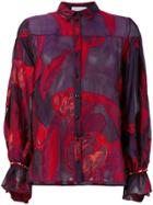 Koché Classic Fitted Shirt - Pink & Purple
