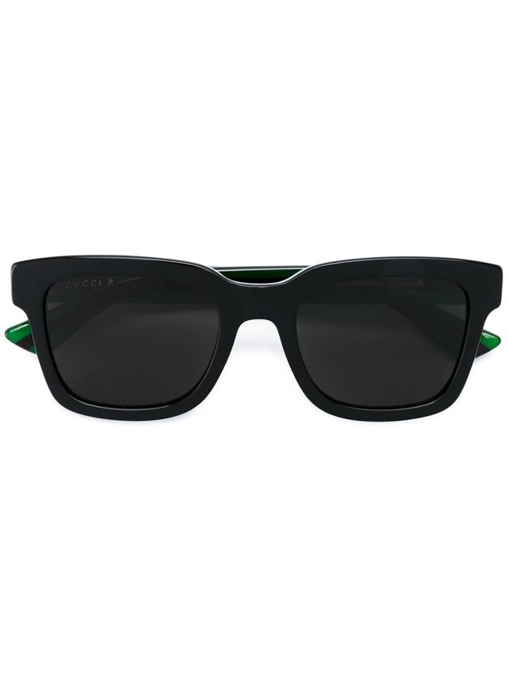 Gucci Eyewear Polarized Sunglasses - Black