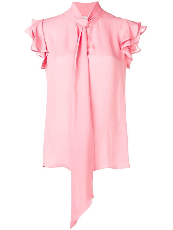 Etro Sleeveless Ruffled Blouse - Pink