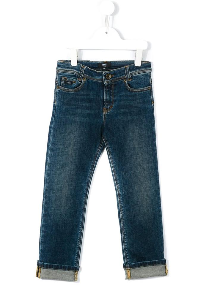 Boss Hugo Boss 'montana' Slim-fit Jeans, Toddler Boy's, Size: 5 Yrs, Blue