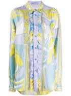 Emilio Pucci Button-down Printed Shirt - Yellow