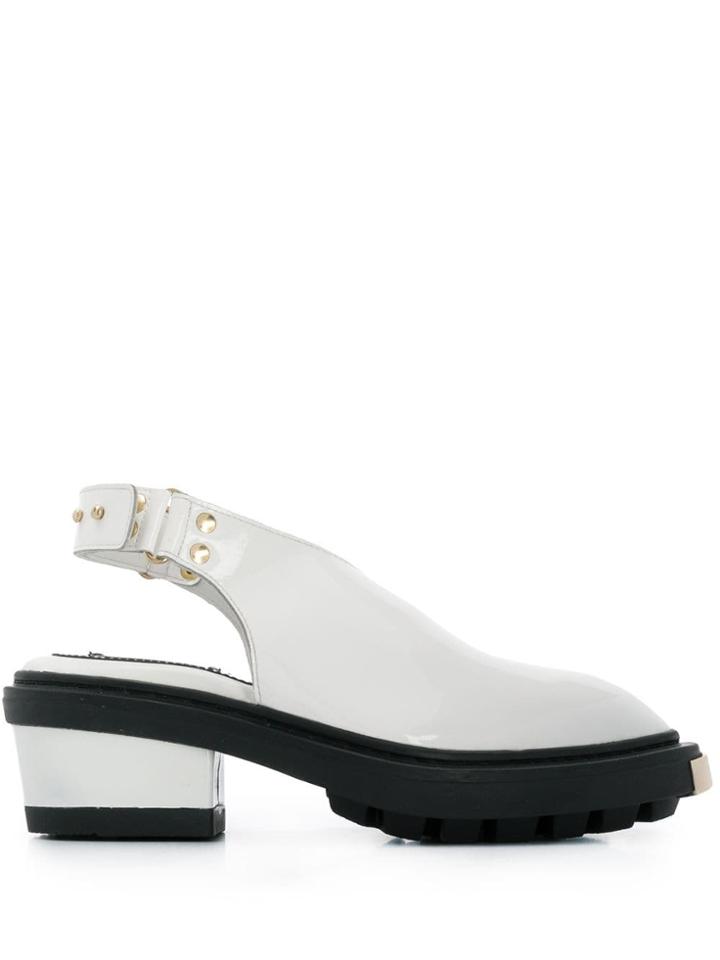 Eytys Carmen Slingback Pumps - White