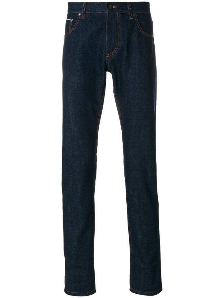 Salvatore Ferragamo Straight-leg Jeans - Blue