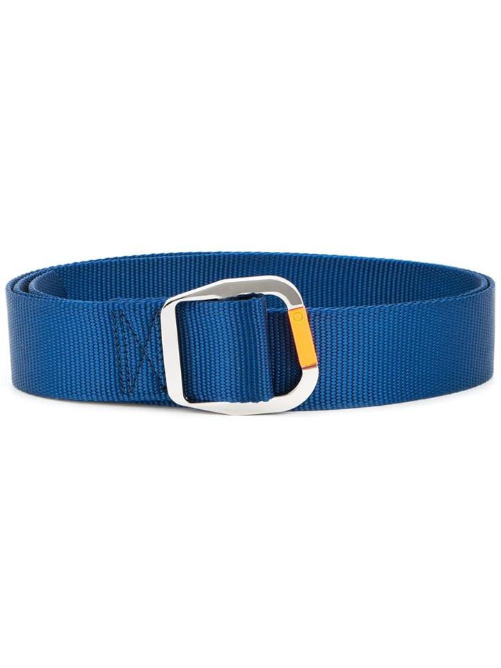 Tibi Carabiner Buckle Belt - Blue