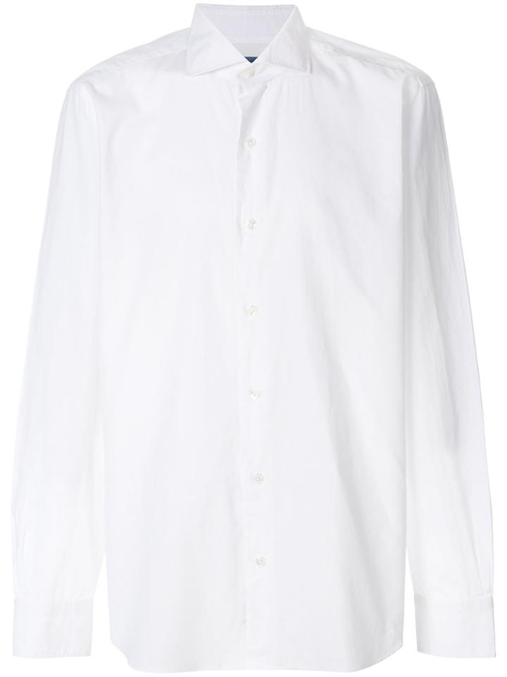 Barba Loose Fit Shirt - White