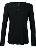Wings+horns Long Sleeved Henley - Unavailable