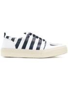 Sunnei Striped Sneakers - White