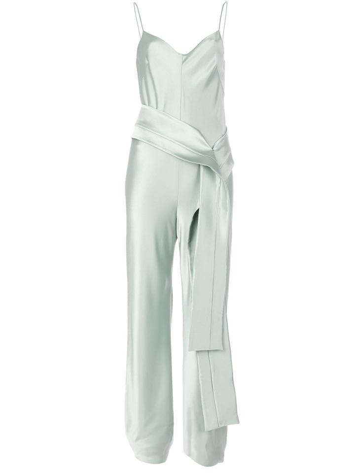 Galvan Belted Trousers - Green