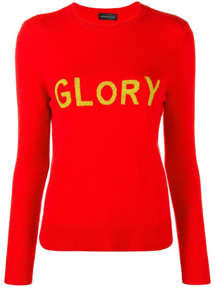 Cashmere In Love Cashmere Glory Jumper - Red