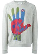 Ymc 'hand' Print Sweatshirt