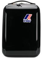 K-way Logo Zipped Backpack - Black