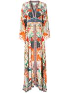 Camilla Gueisha Girl Kimono Sleeve Maxi Dress - Multicolour
