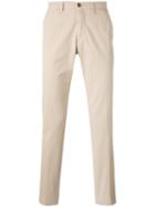 Briglia 1949 - Slim Cut Chinos - Men - Cotton/spandex/elastane - 48, Nude/neutrals, Cotton/spandex/elastane