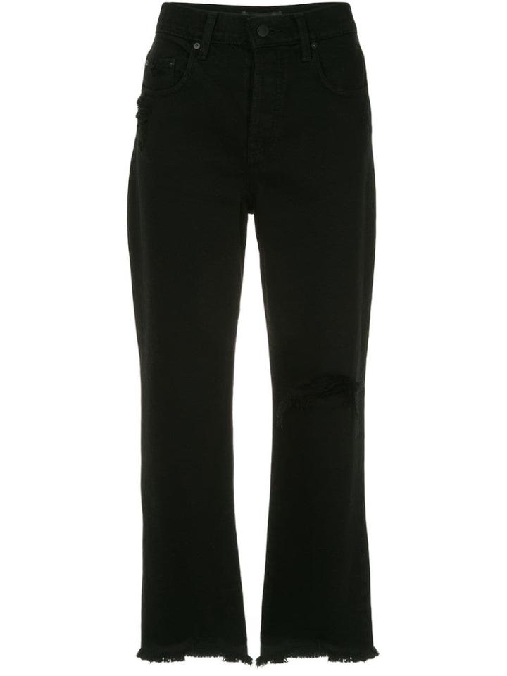 Nobody Denim Arlo Jean Ankle Mysterus - Black