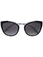 Prada Eyewear Conceptual Cat-eye Sunglasses - Black
