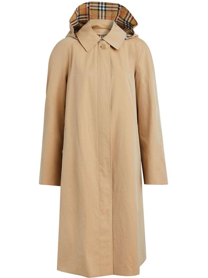 Burberry Tropical Gabardine Car Coat - Brown