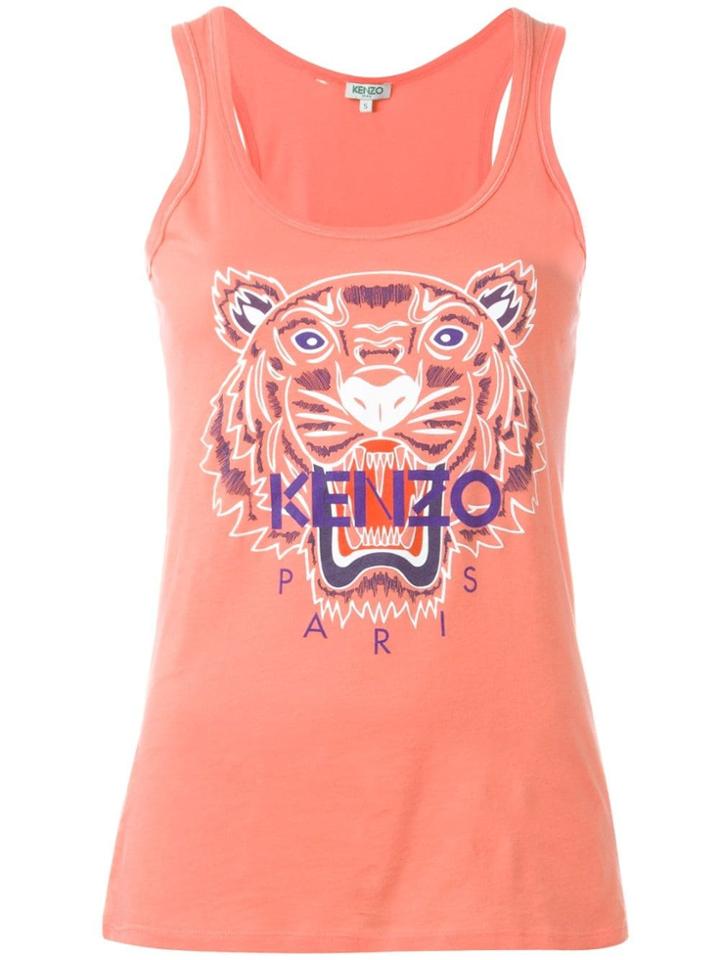 Kenzo 'tiger' Tank Top - Pink