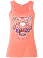 Kenzo 'tiger' Tank Top - Pink