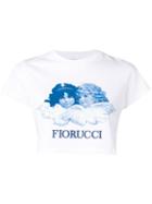 Fiorucci Heaven Angels Crop T-shirt - White